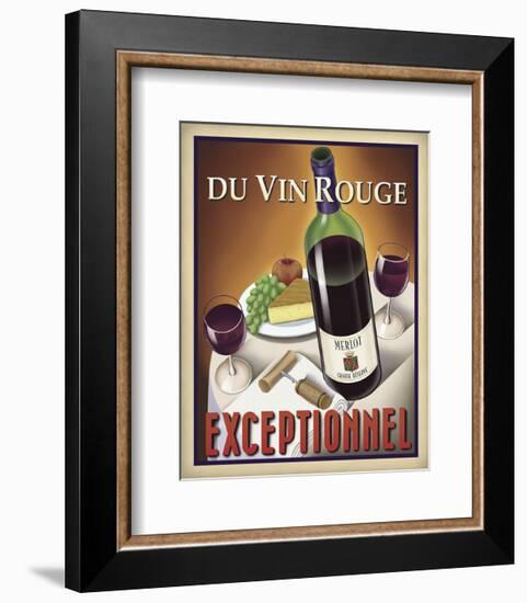 Du Vin Rouge Exceptionnel-Steve Forney-Framed Art Print