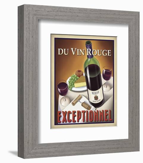 Du Vin Rouge Exceptionnel-Steve Forney-Framed Art Print