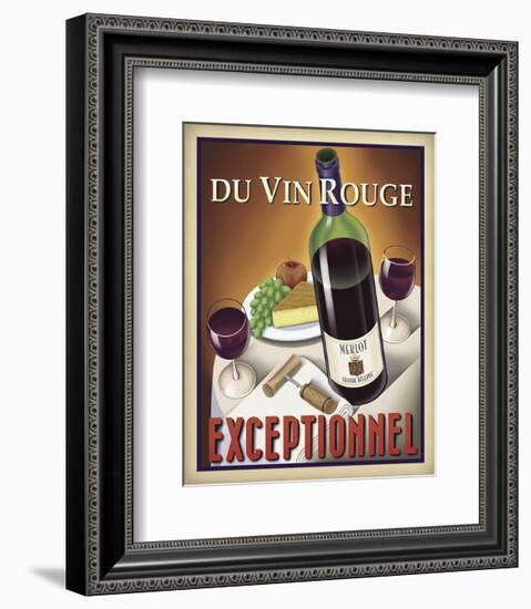 Du Vin Rouge Exceptionnel-Steve Forney-Framed Art Print