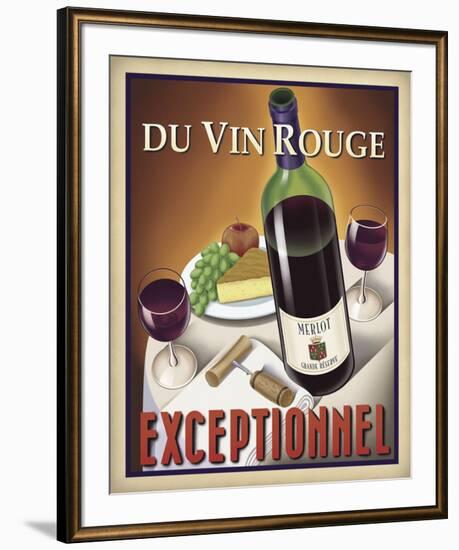 Du Vin Rouge Exceptionnel-Steve Forney-Framed Art Print