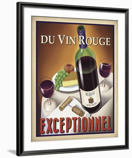 Du Vin Rouge Exceptionnel-Steve Forney-Framed Art Print