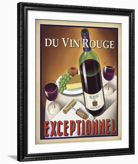 Du Vin Rouge Exceptionnel-Steve Forney-Framed Art Print