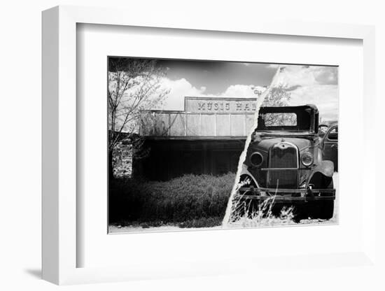 Dual Torn Posters Series - Americana-Philippe Hugonnard-Framed Photographic Print