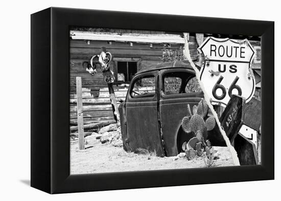 Dual Torn Posters Series - Americana-Philippe Hugonnard-Framed Premier Image Canvas
