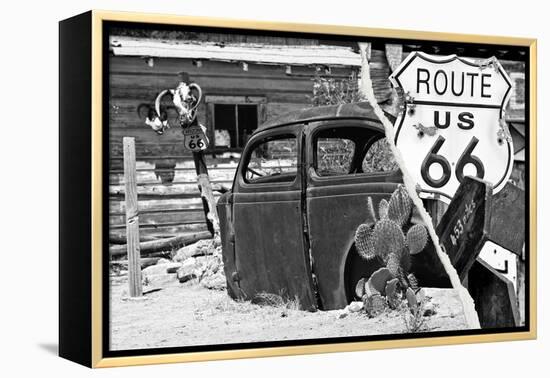 Dual Torn Posters Series - Americana-Philippe Hugonnard-Framed Premier Image Canvas