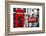 Dual Torn Posters Series - London - Paris-Philippe Hugonnard-Framed Photographic Print