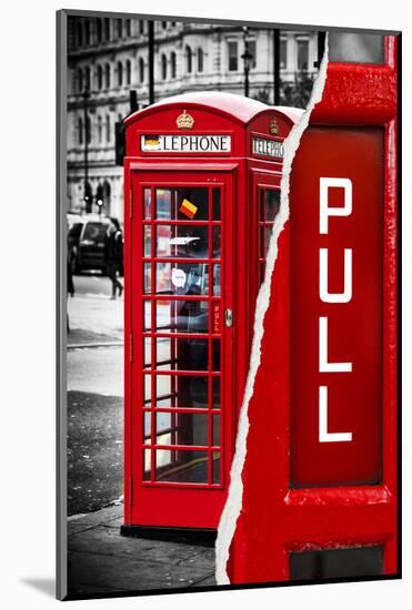 Dual Torn Posters Series - London-Philippe Hugonnard-Mounted Photographic Print