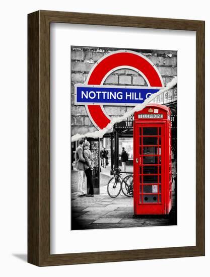 Dual Torn Posters Series - London-Philippe Hugonnard-Framed Photographic Print