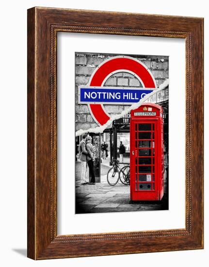 Dual Torn Posters Series - London-Philippe Hugonnard-Framed Photographic Print