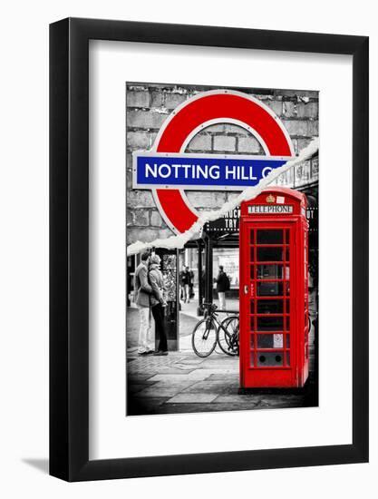 Dual Torn Posters Series - London-Philippe Hugonnard-Framed Photographic Print