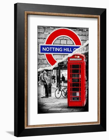 Dual Torn Posters Series - London-Philippe Hugonnard-Framed Photographic Print