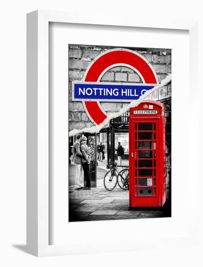 Dual Torn Posters Series - London-Philippe Hugonnard-Framed Photographic Print