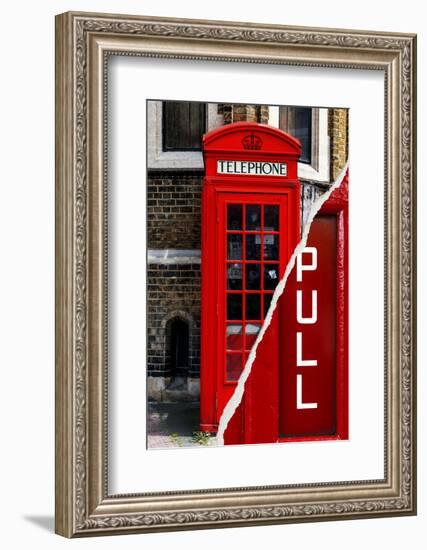 Dual Torn Posters Series - London-Philippe Hugonnard-Framed Photographic Print