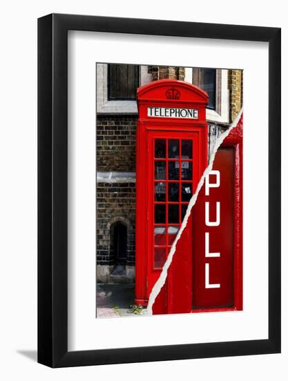 Dual Torn Posters Series - London-Philippe Hugonnard-Framed Photographic Print