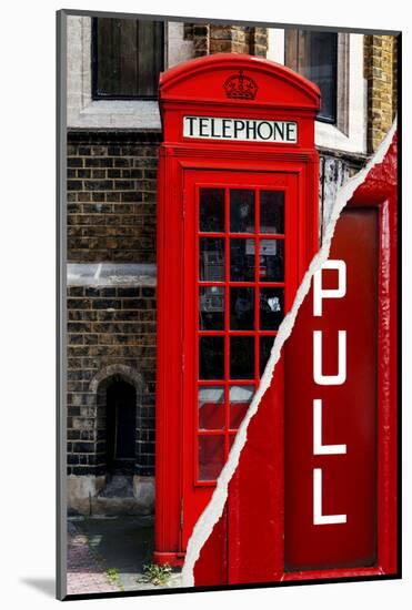 Dual Torn Posters Series - London-Philippe Hugonnard-Mounted Photographic Print