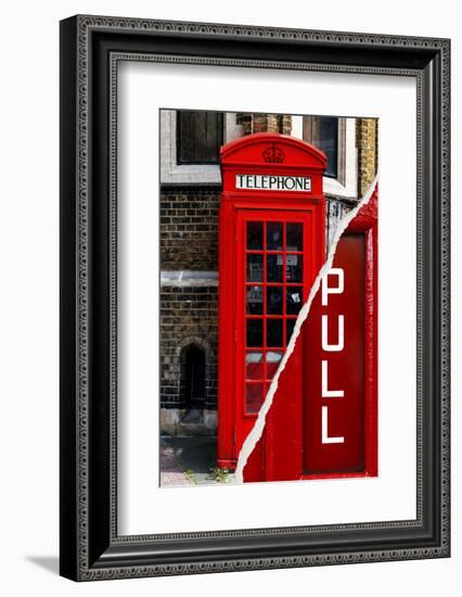 Dual Torn Posters Series - London-Philippe Hugonnard-Framed Photographic Print