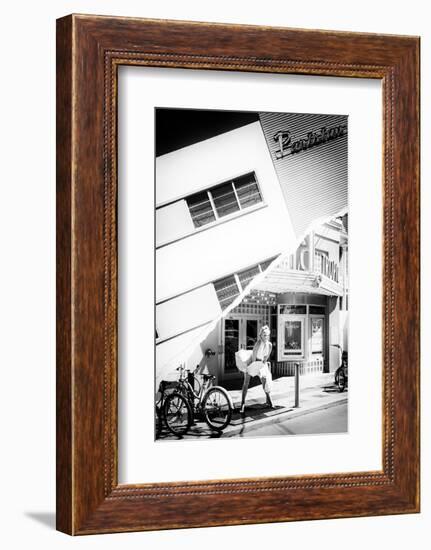 Dual Torn Posters Series - Miami-Philippe Hugonnard-Framed Photographic Print