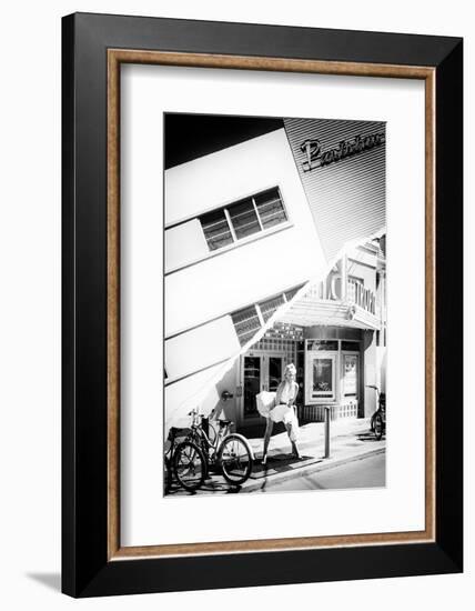 Dual Torn Posters Series - Miami-Philippe Hugonnard-Framed Photographic Print