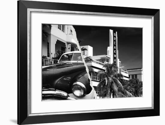 Dual Torn Posters Series - Miami-Philippe Hugonnard-Framed Photographic Print