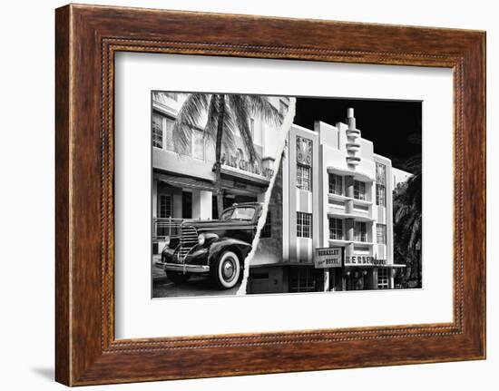 Dual Torn Posters Series - Miami-Philippe Hugonnard-Framed Photographic Print