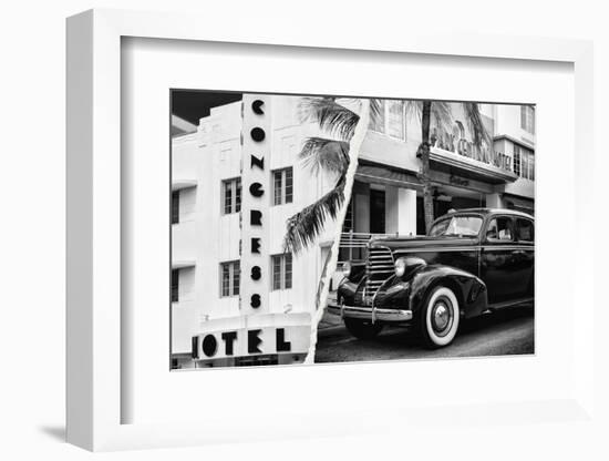 Dual Torn Posters Series - Miami-Philippe Hugonnard-Framed Photographic Print