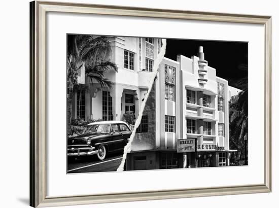 Dual Torn Posters Series - Miami-Philippe Hugonnard-Framed Photographic Print