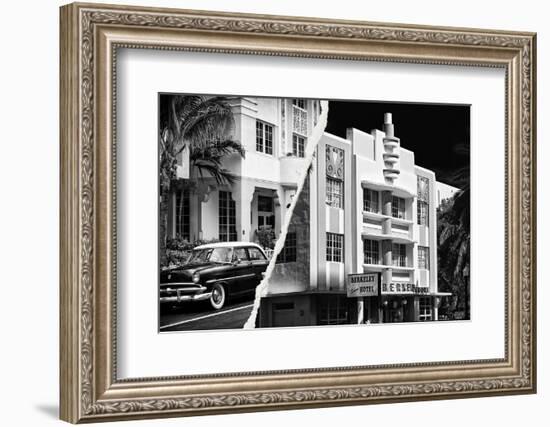 Dual Torn Posters Series - Miami-Philippe Hugonnard-Framed Photographic Print