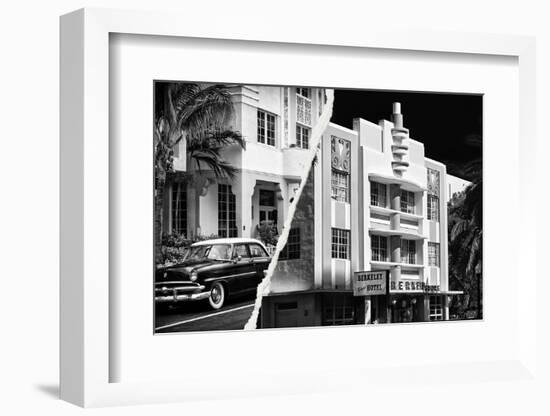 Dual Torn Posters Series - Miami-Philippe Hugonnard-Framed Photographic Print