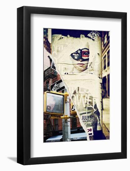 Dual Torn Posters Series - New York City-Philippe Hugonnard-Framed Photographic Print