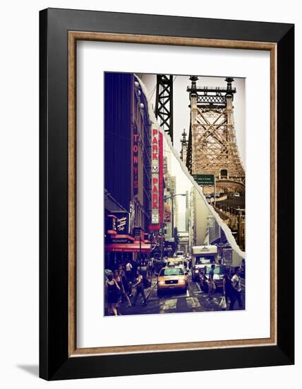 Dual Torn Posters Series - New York City-Philippe Hugonnard-Framed Photographic Print