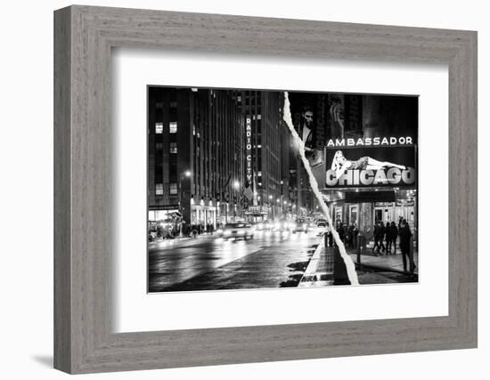 Dual Torn Posters Series - New York City-Philippe Hugonnard-Framed Photographic Print