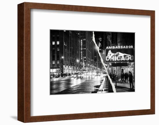 Dual Torn Posters Series - New York City-Philippe Hugonnard-Framed Photographic Print