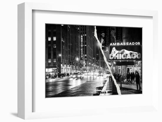 Dual Torn Posters Series - New York City-Philippe Hugonnard-Framed Photographic Print