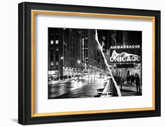 Dual Torn Posters Series - New York City-Philippe Hugonnard-Framed Photographic Print