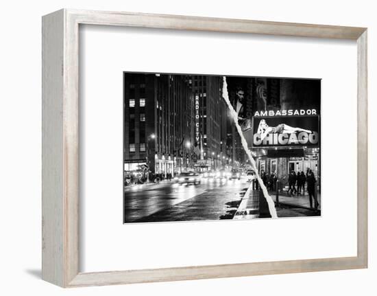 Dual Torn Posters Series - New York City-Philippe Hugonnard-Framed Photographic Print