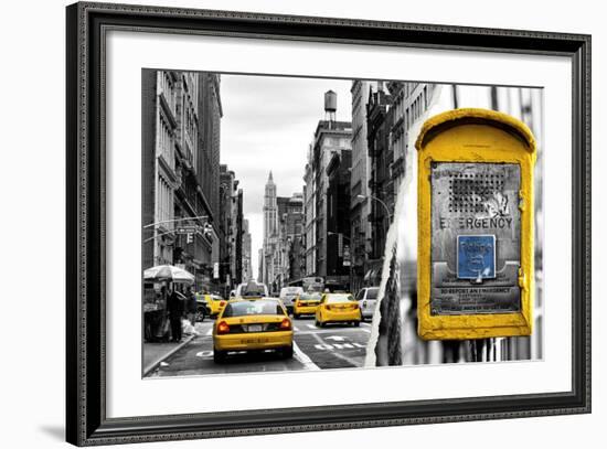 Dual Torn Posters Series - New York City-Philippe Hugonnard-Framed Photographic Print