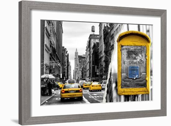 Dual Torn Posters Series - New York City-Philippe Hugonnard-Framed Photographic Print