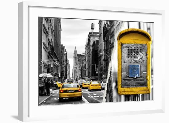 Dual Torn Posters Series - New York City-Philippe Hugonnard-Framed Photographic Print