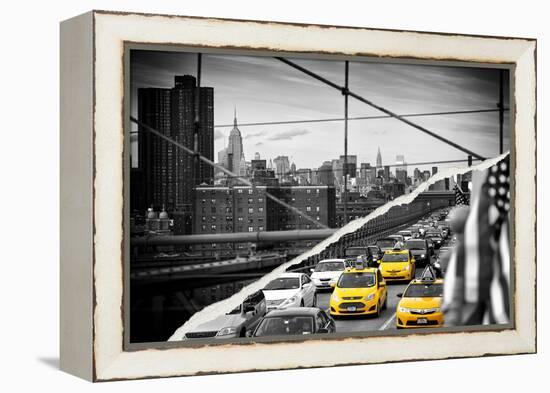 Dual Torn Posters Series - New York City-Philippe Hugonnard-Framed Premier Image Canvas