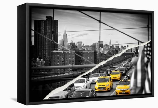 Dual Torn Posters Series - New York City-Philippe Hugonnard-Framed Premier Image Canvas