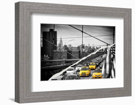 Dual Torn Posters Series - New York City-Philippe Hugonnard-Framed Photographic Print