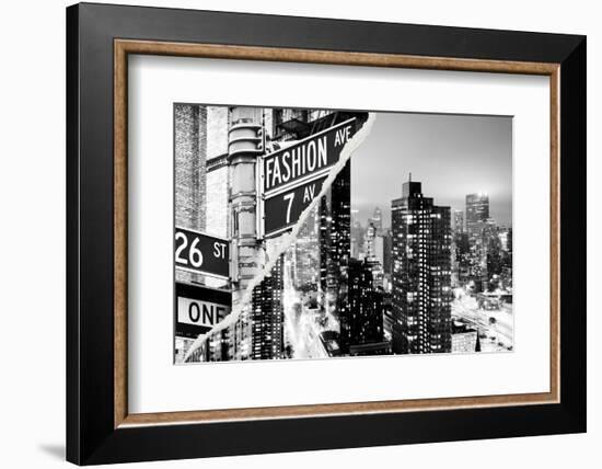 Dual Torn Posters Series - New York City-Philippe Hugonnard-Framed Photographic Print