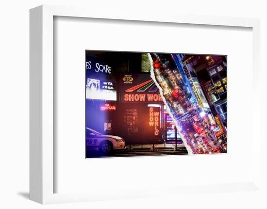 Dual Torn Posters Series - New York-Philippe Hugonnard-Framed Photographic Print