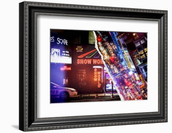 Dual Torn Posters Series - New York-Philippe Hugonnard-Framed Photographic Print