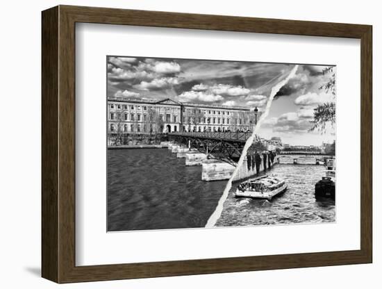 Dual Torn Posters Series - Paris - France-Philippe Hugonnard-Framed Photographic Print