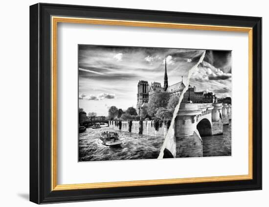 Dual Torn Posters Series - Paris - France-Philippe Hugonnard-Framed Photographic Print