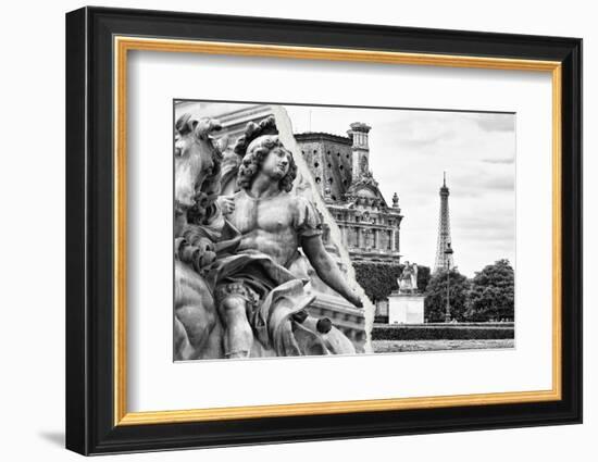 Dual Torn Posters Series - Paris - France-Philippe Hugonnard-Framed Photographic Print