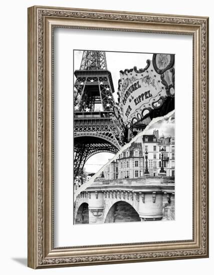 Dual Torn Posters Series - Paris - France-Philippe Hugonnard-Framed Photographic Print