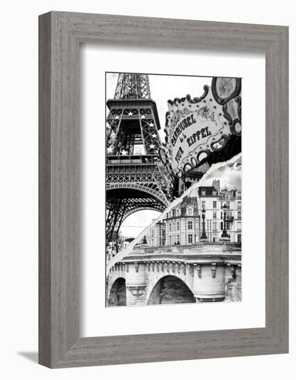 Dual Torn Posters Series - Paris - France-Philippe Hugonnard-Framed Photographic Print