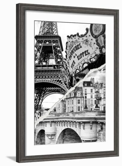 Dual Torn Posters Series - Paris - France-Philippe Hugonnard-Framed Photographic Print